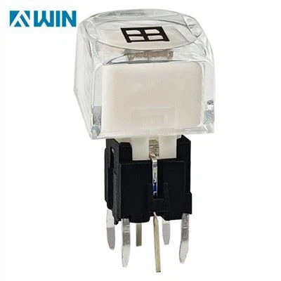 PCB মাউন্ট LED ট্যাক্ট বোতাম সুইচ